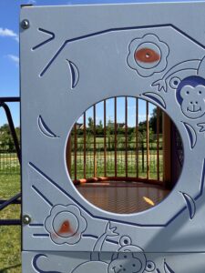 Play area at the Community field